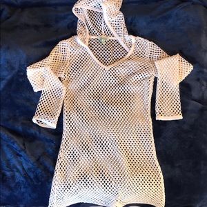Long sleeve bathing suit cover up